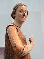Statue, Vierge de l'Annonciation (de Agostino di Giovanni, Pise, 1321, Bois, polychromie)(1)